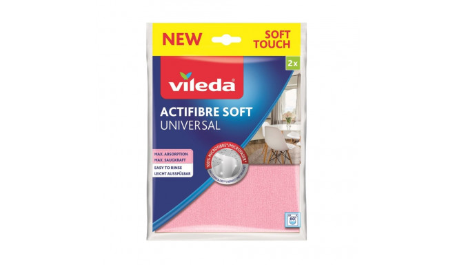 Vileda ACTIFIBRE pehme universaalne lapp 2 tk
