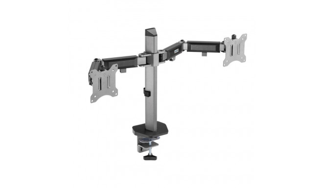 Integreeritud hoidik kahele Deluxe Ergo Office monitorile, 17"-32", max. 9kg, ER-449