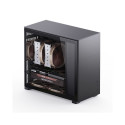 Jonsbo D41 ATX Case, Tempered Glass - black