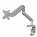Ergo Office Aluminium Monitor Mount with Gas Spring, Double Arm, VESA 75x75/100x100, 17"-32" 10 kg S