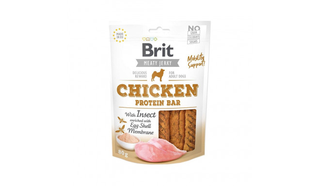BRIT Meaty Jerky Meaty Protein bar Chicken - Dog treat - 80 g