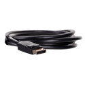 Savio kaabel DisplayPort - DisplayPort 2m, must (CL-136)