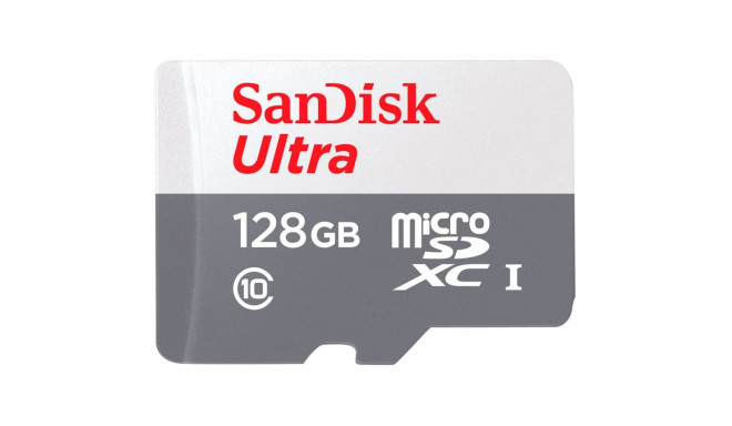 "CARD 128GB SanDisk Ultra microSDXC 100MB/s +Adapter"
