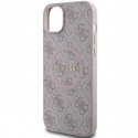 Original faceplate case GUESS GUHMP14SG4GFRP for iPhone 14 (Compatible with Magsafe / 4G Ring classi