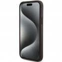 Original faceplate case GUESS GUHMP15SG4GFRW for iPhone 15 (Compatible with Magsafe / 4G Ring classi