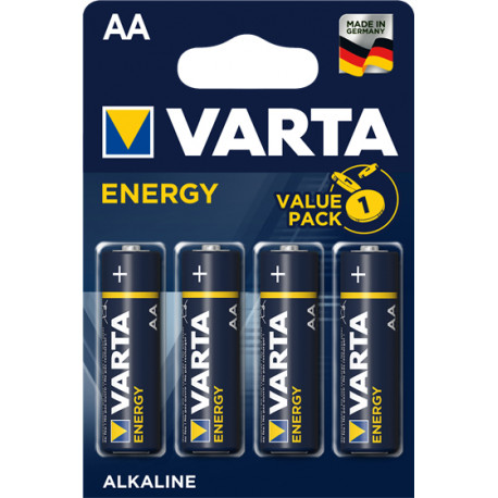 Alkaline batteries Varta R6 (AA) 4 pcs Energy