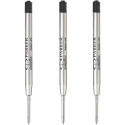 Parker Black (M) шариковая ручка заправка закрыт. 3шт - 2119151