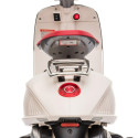 Jeździk na akumulator Scooter Vespa od 3 lat światła, dźwięki - biały