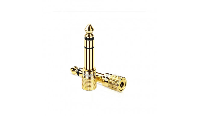 6.35mm Male To 3.5mm Female Adapter