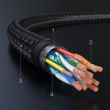 Kaabel HDMI-HDMI 1m (HDMI 2.0 4K@60Hz) HD119 UGREEN, must