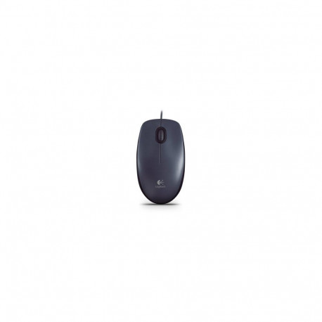 LOGITECH M90 Corded Mouse - GREY - USB - EWR2