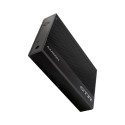 AXAGON EE35-GTR USB-C 3.2 Gen 1 - SATA 6G, 3.5" External RIBBED box BLACK