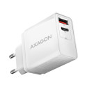 AXAGON ACU-PQ22W QC3.0 + USB-C PD wall charger