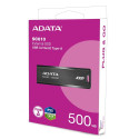 External SSD|ADATA|SC610|500GB|USB 3.2|Write speed 500 MBytes/sec|Read speed 550 MBytes/sec|SC610-50