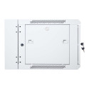 DIGITUS DN-WD19 06U/550 DIGITUS Wallmount cabinet 6U, double section, 600x550mm, grey RAL 7035