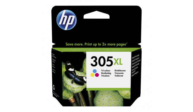 HP 305XL suure tootlikkusega kolmevärviline originaaltindikassett