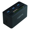 LOGILINK CR0042 LOGILINK - USB 3.0 Hub with All-in-One Card Reader