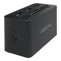 LOGILINK CR0042 LOGILINK - USB 3.0 Hub with All-in-One Card Reader