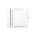 DIGITUS DN-WD19 09U/550 DIGITUS Wallmount cabinet 9U, double section, 600x550mm, grey RAL 7035