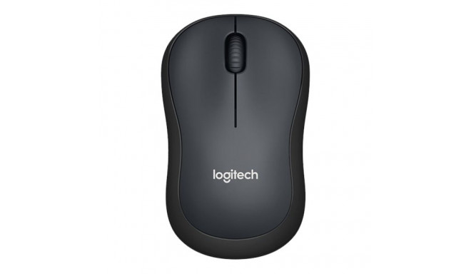 LOGITECH M220 Silent Mouse optical 3 buttons wireless 2.4 GHz USB wireless receiver charcoal