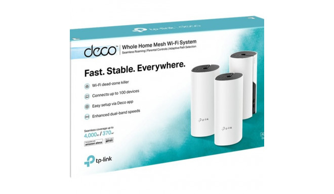 TP-LINK AC1200 Whole-Home Mesh Wi-Fi System Qualcomm CPU 867Mbps at 5GHz+300Mbps at 2.4GHz 2 Gigabit