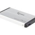 GEMBIRD EE2-U3S-2-S HDD/SSD enclosure Gembird for 2.5 SATA - USB 3.0, Aluminium, Silver