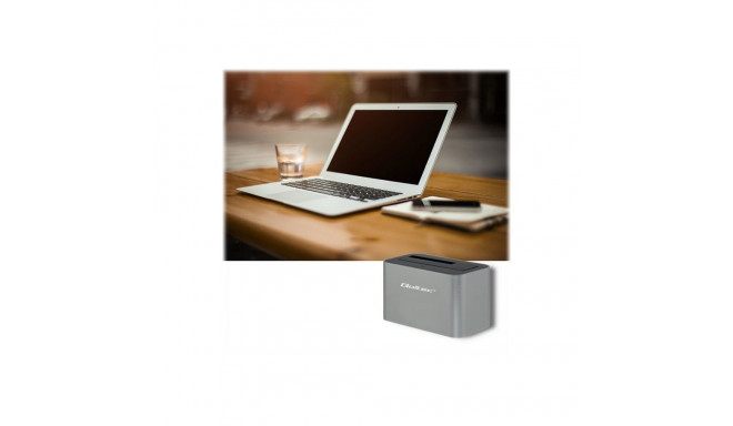 QOLTEC 50315 HDD/SSD Docking Station 2.5inch/3.5inch SATA USB 3.0