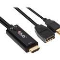 Club3D kaabel HDMI -DisplayPort 4K60Hz M/F