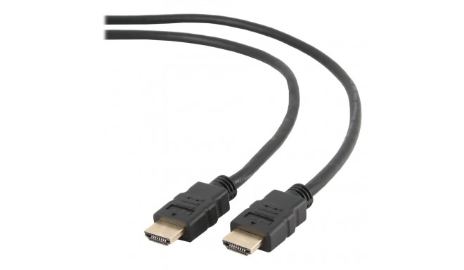 GEMBIRD CC-HDMI4-1M Gembird HDMI V2.0 male-male cable with gold-plated connectors, 1m, bulk package