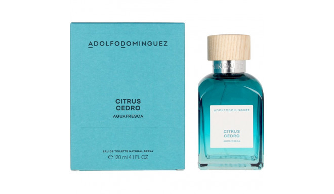 ADOLFO DOMINGUEZ AGUA FRESCA CITRUS CEDRO eau de toilette vaporizador 120 ml