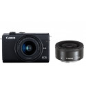 Canon EOS M200 15-45 IS STM (Black) - Demonstracinis (expo) - Baltoje dėžutėje (white box)