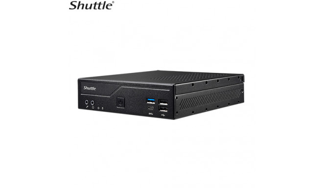 Shuttle Barebone XPC slim DH610S Black