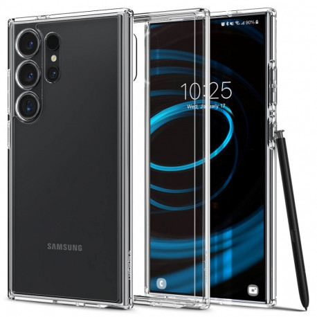 Kaitseümbris Ultra Hybrid, Samsung Galaxy S24 Ultra, läbipaistev, Spigen
