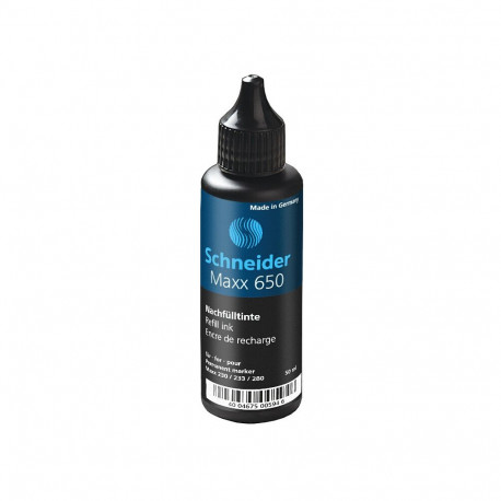 Tindiballoon markeritele Schneider 650, permanentne, 50ml must