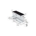Built in induction hob Brandt BPI384HUB