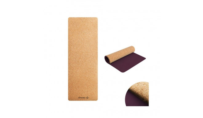 Spokey Savasana SPK-943065 cork mat (180x60x0,4)