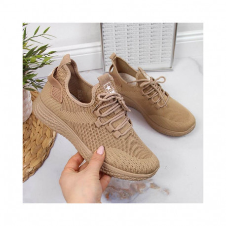 NEWS W EVE268A beige sports shoes (41)