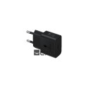 Samsung Schnellladegerät USB-C 25W+USB-C-Kabel 1m schwarz