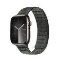 Crong Melange - Magnetic strap for Apple Watch 42/44/45/49 mm (black melange)