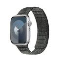 Crong Melange - Magnetic strap for Apple Watch 42/44/45/49 mm (black melange)