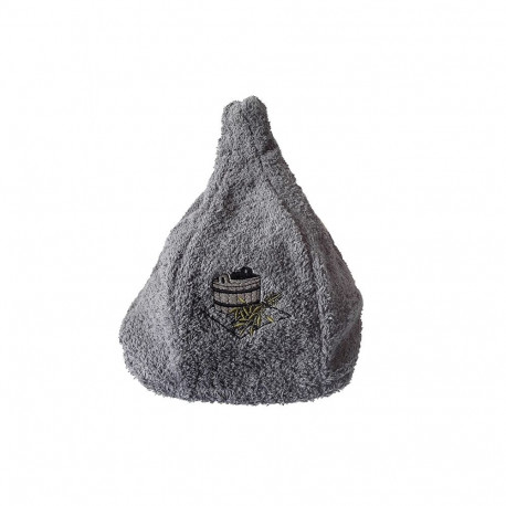 SAUNA CAP COTTON GRAY