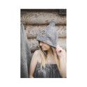 SAUNA CAP COTTON GRAY