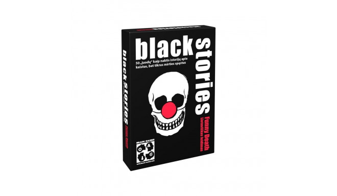 BOARD GAME BLACK STORIES FUNNY DEATH LT