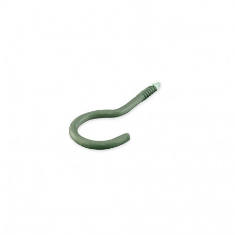 BENDED HOOK 40X3,0X15X9 BLACK/ 4PCS
