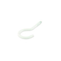 BENDED HOOK 60X3,3X18X14 WHITE/ 4PCS
