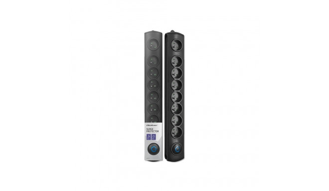 Product Overview: 8-Outlet Surge Protector Power Strip with 1.8m Extension Cord
