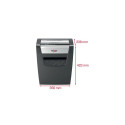 Rexel Momentum X410 paper shredder Particle-cut shredding Black, Grey