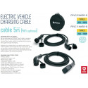 Platinet кабель для зарядки для электромобиля Type-2 11kW 5m