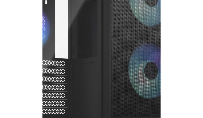 "Midi Fractal Design Pop Air RGB Black Window"