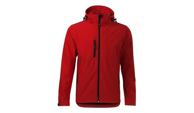 Adler meeste softshell kapuutsiga 522 punane 2XL